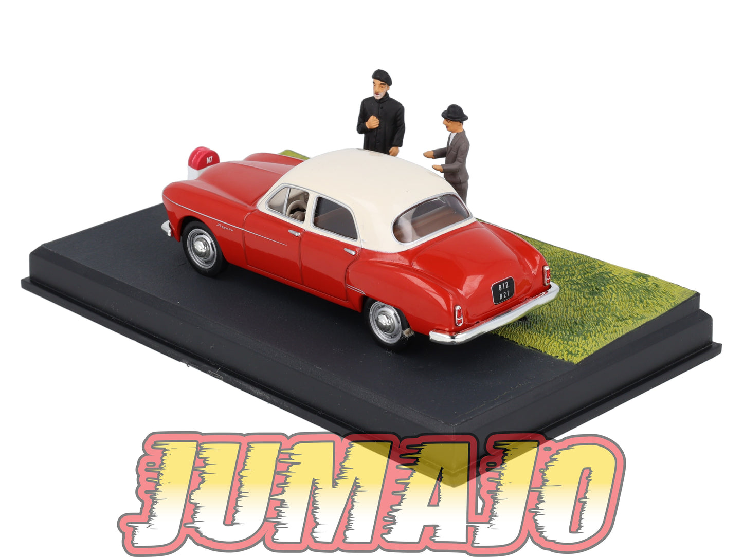 NB32 Voiture IXO 1/43 Diorama Route bleue RENAULT Fregate L'arrêt à Notre-Dame