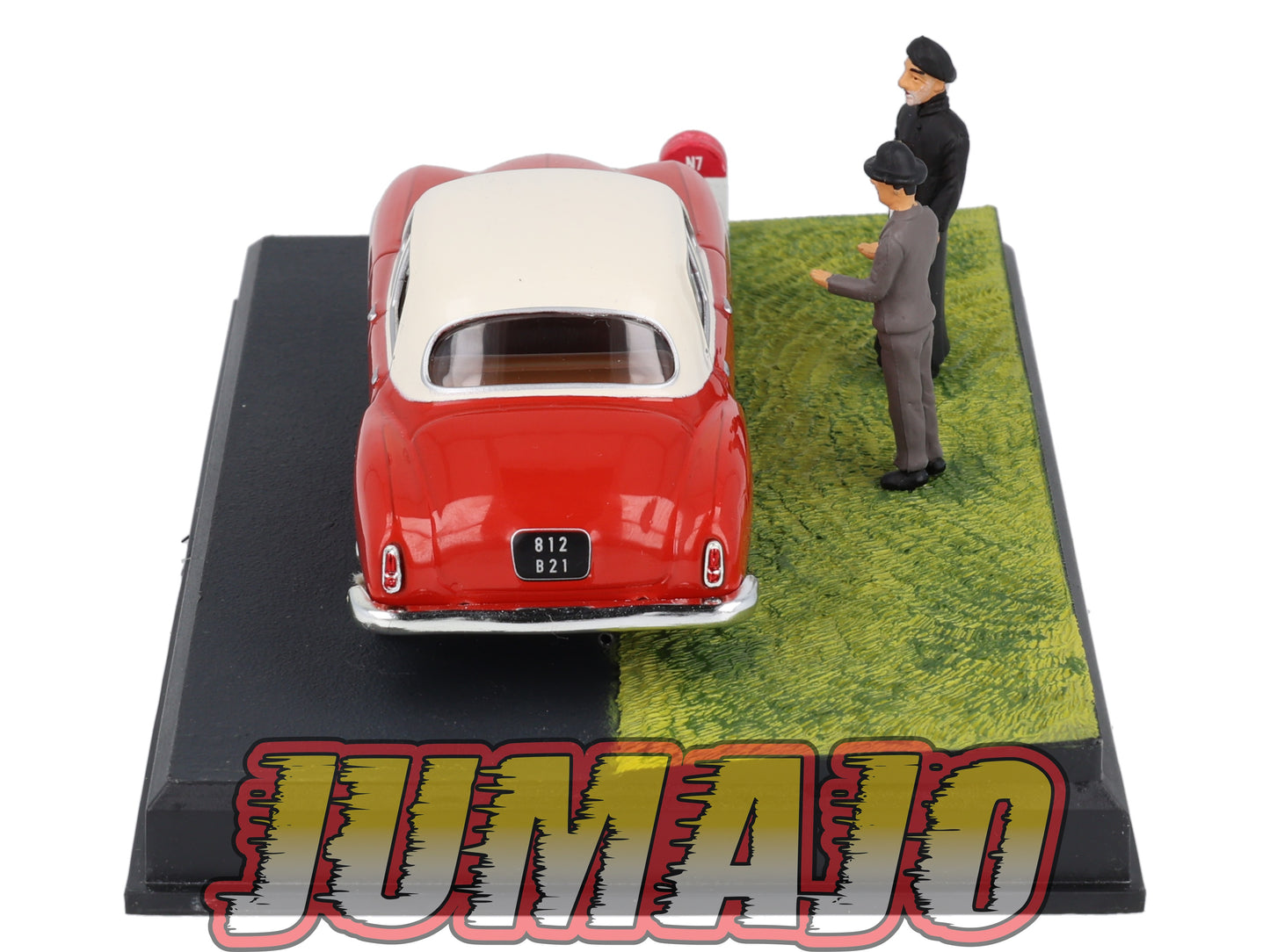 NB32 Voiture IXO 1/43 Diorama Route bleue RENAULT Fregate L'arrêt à Notre-Dame