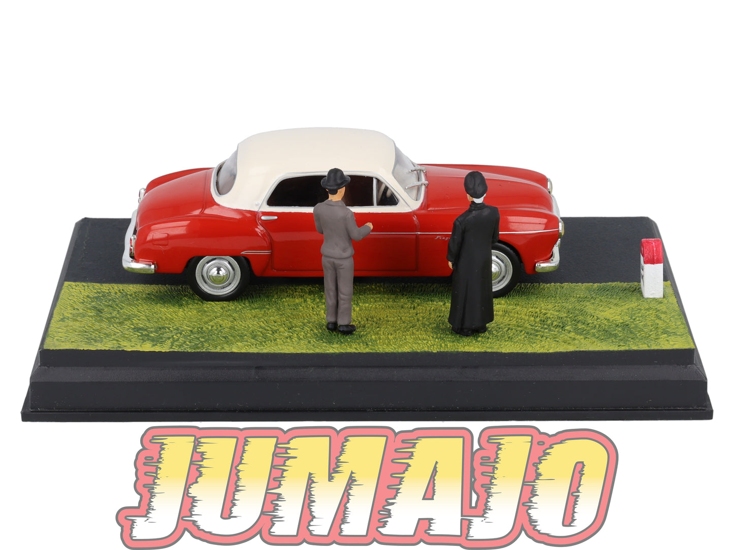 NB32 Voiture IXO 1/43 Diorama Route bleue RENAULT Fregate L'arrêt à Notre-Dame