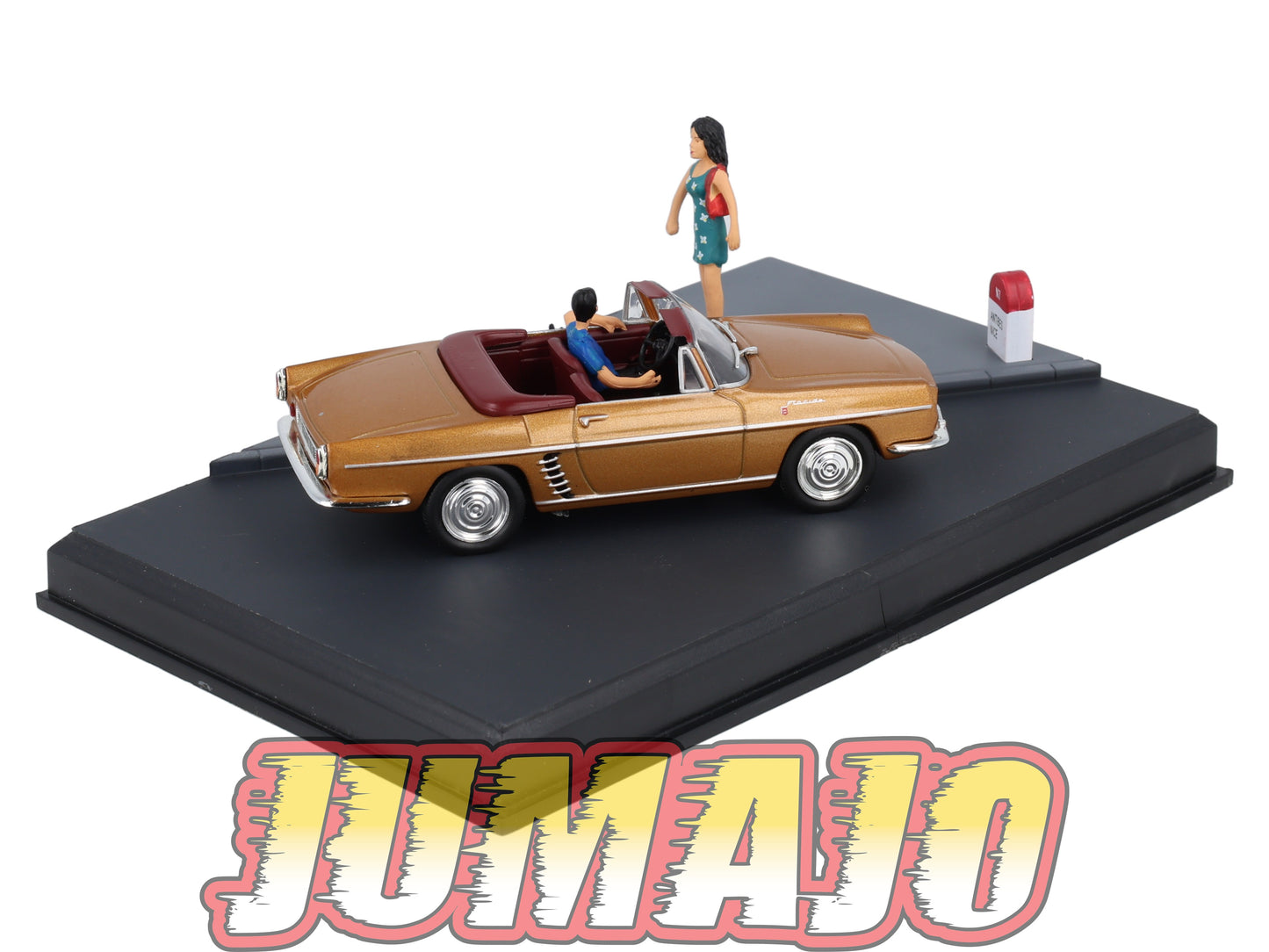NB55 Voiture IXO 1/43 Diorama Route bleue RENAULT Floride La promenade des Anglais