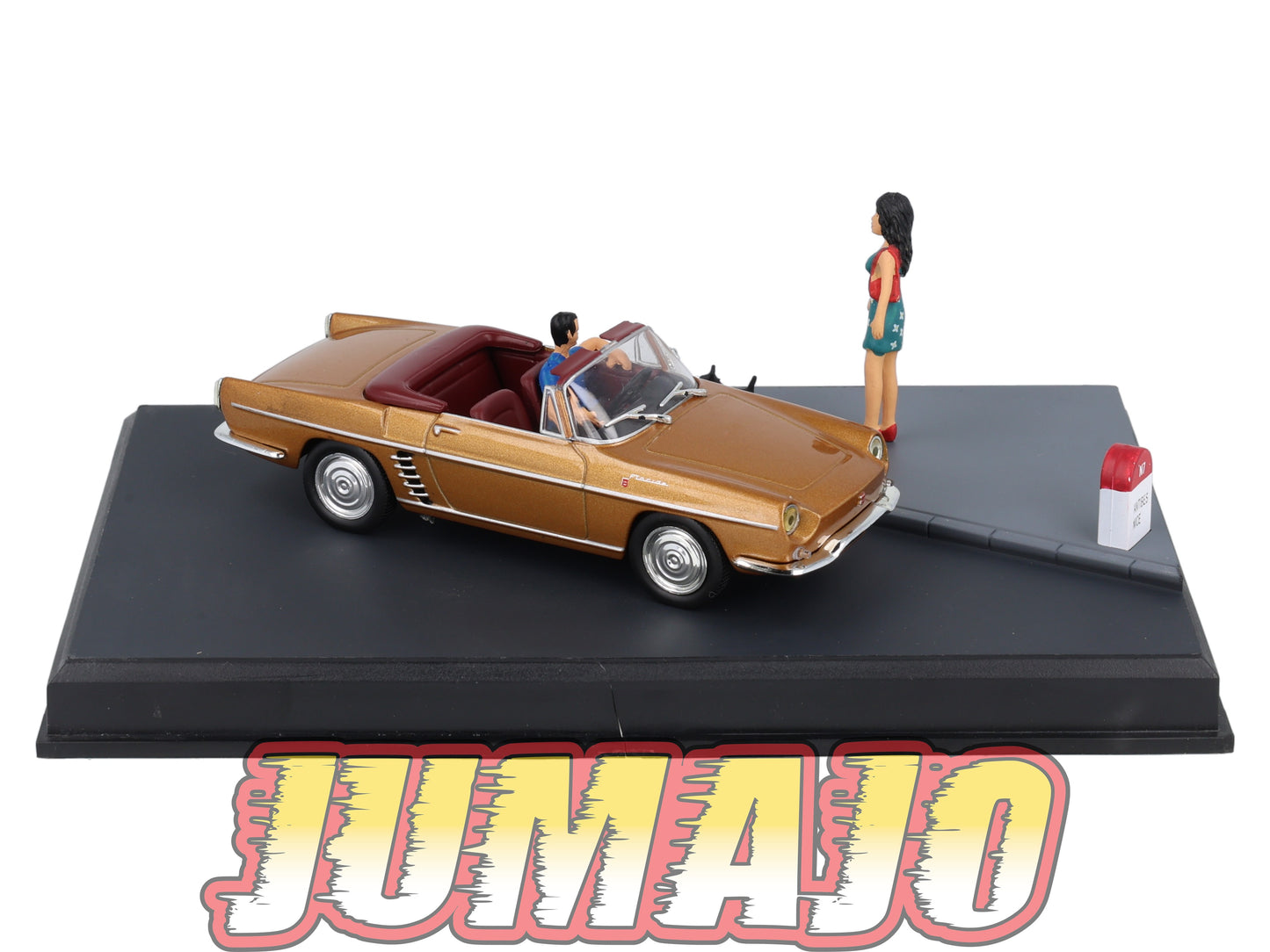 NB55 Voiture IXO 1/43 Diorama Route bleue RENAULT Floride La promenade des Anglais