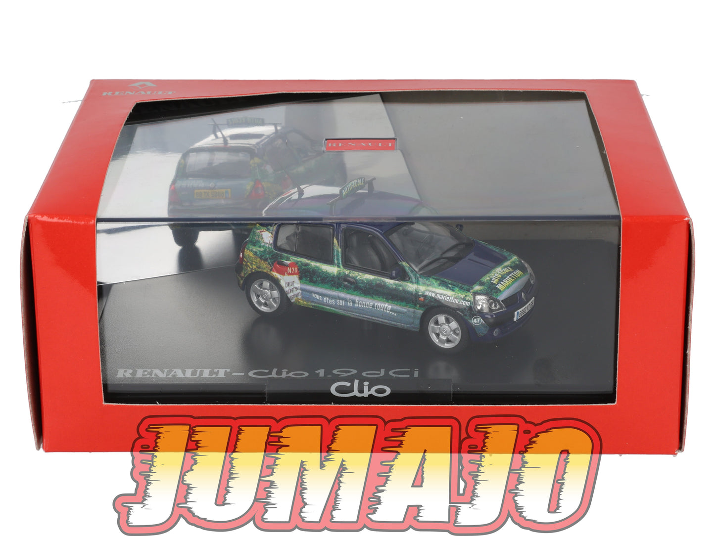 NOR14 Voiture 1/43 NOREV : RENAULT CLIO II 1.9 dci AUTO ECOLE Marietton