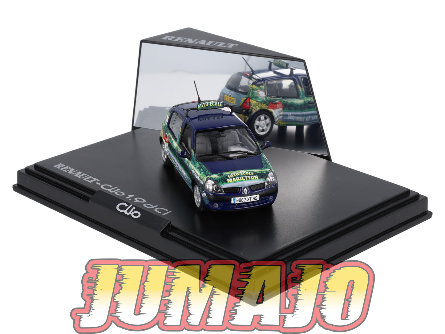 NOR14 Voiture 1/43 NOREV : RENAULT CLIO II 1.9 dci AUTO ECOLE Marietton