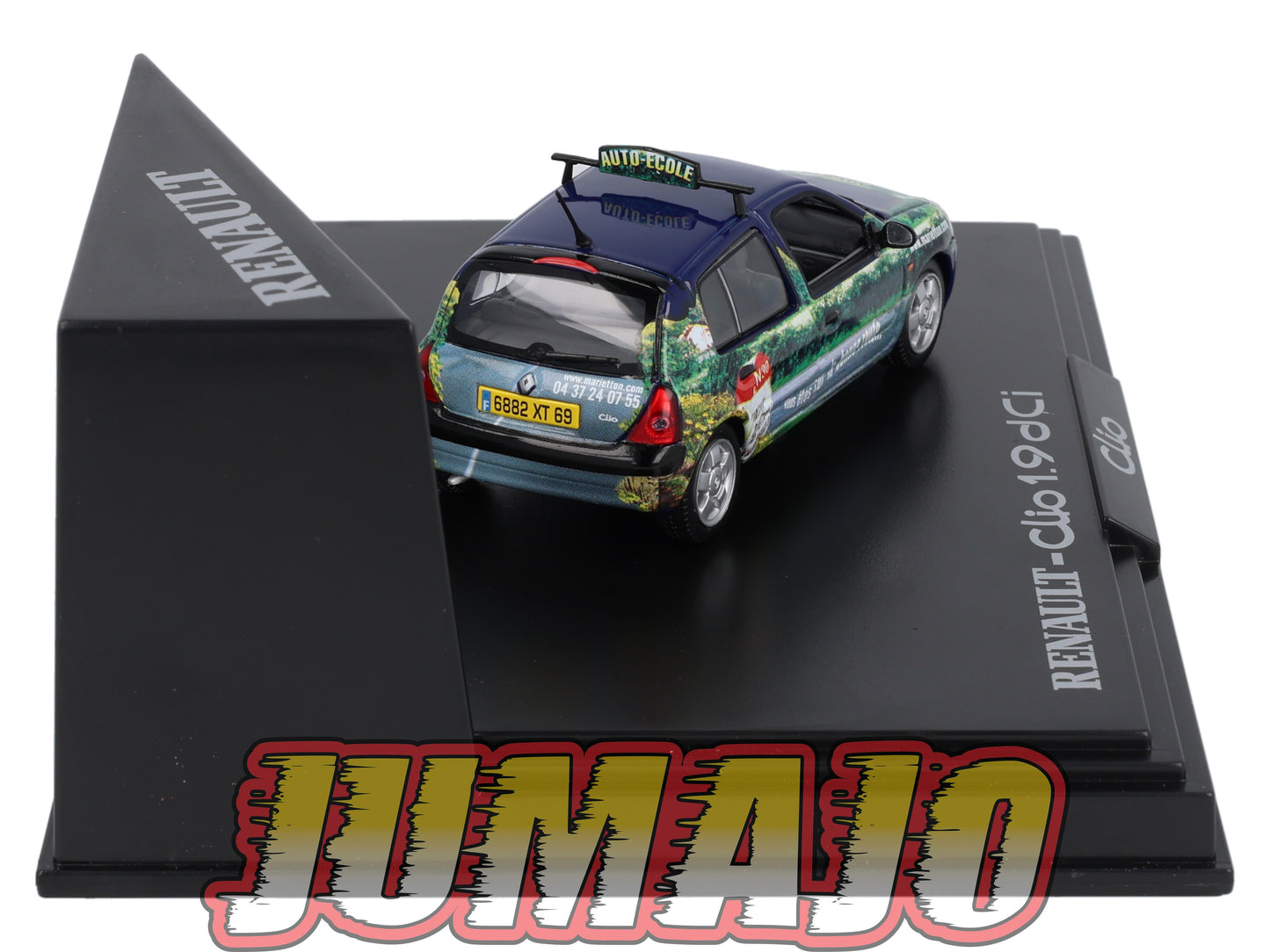 NOR14 Voiture 1/43 NOREV : RENAULT CLIO II 1.9 dci AUTO ECOLE Marietton