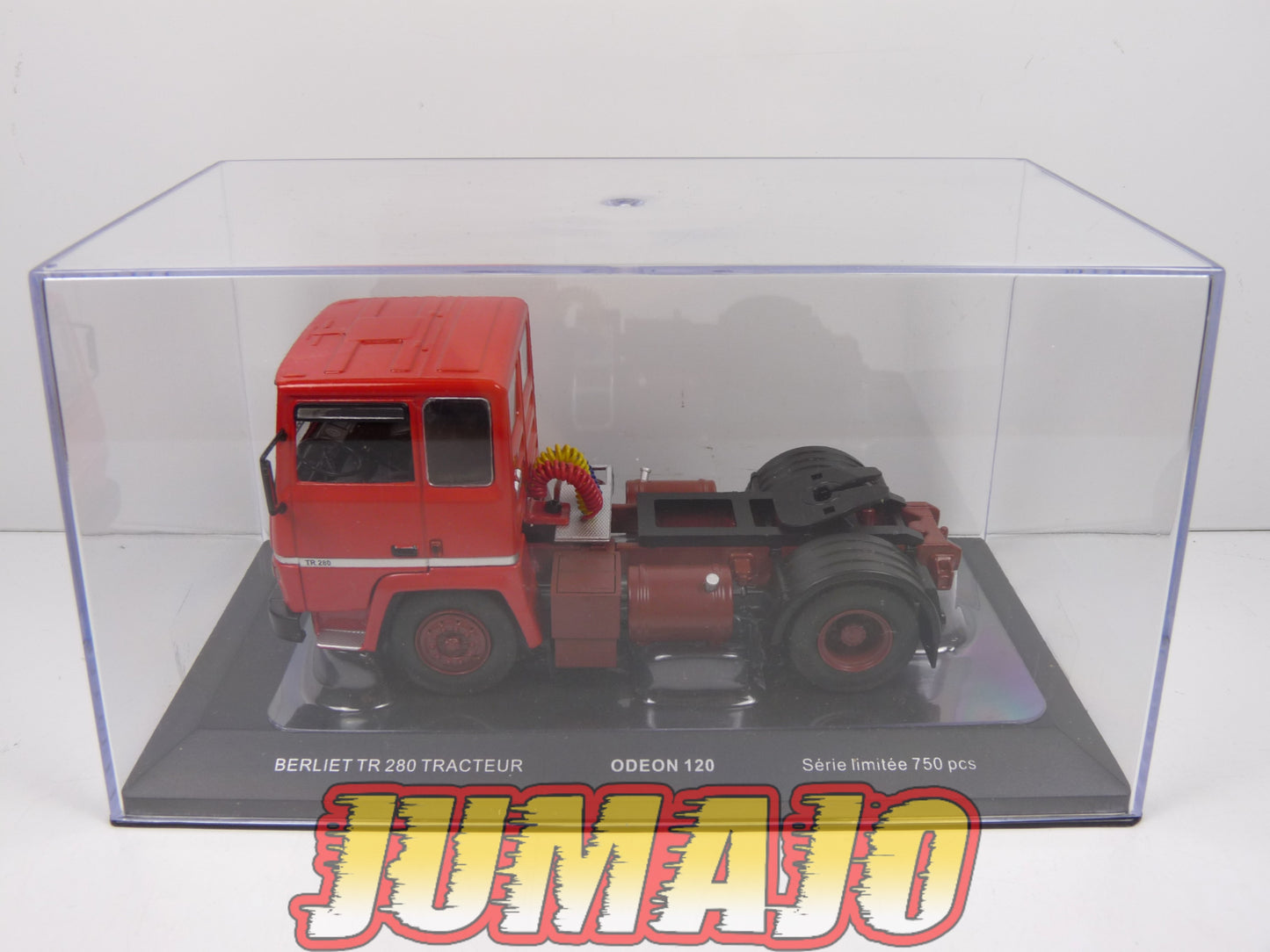 OD120 + OD104 lot Ensemble Camions VOITURE 1/43 ODEON : BERLIET TR 280 SEMI-REMORQUE Porte engin