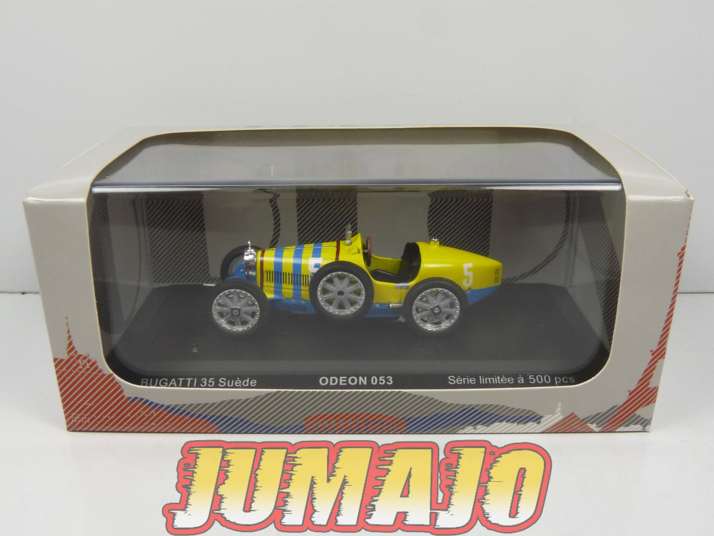 OD53 Voiture 1/43 ODEON : BUGATTI 35 Suède