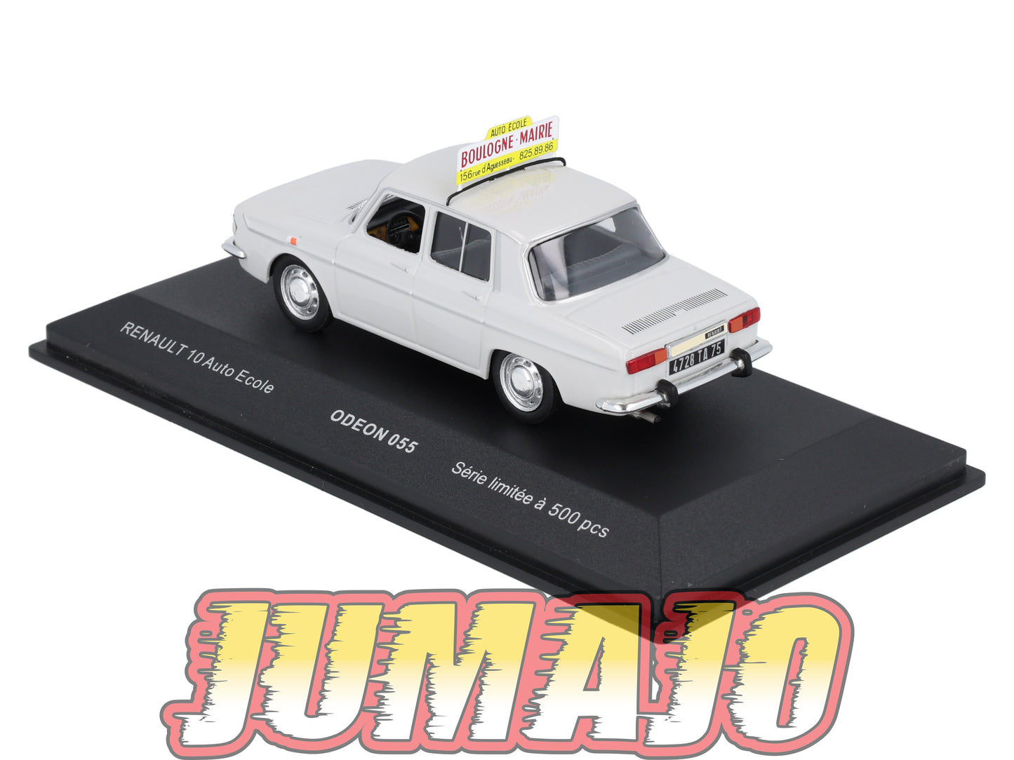 OD55 Voiture 1/43 ODEON : RENAULT 10 Auto ecole