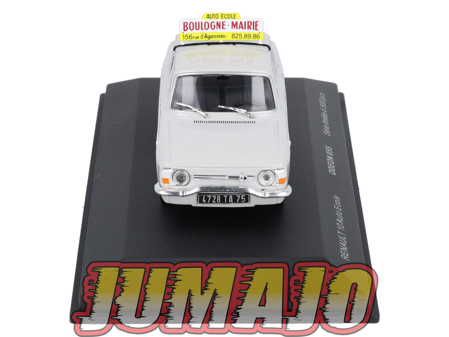 OD55 Voiture 1/43 ODEON : RENAULT 10 Auto ecole