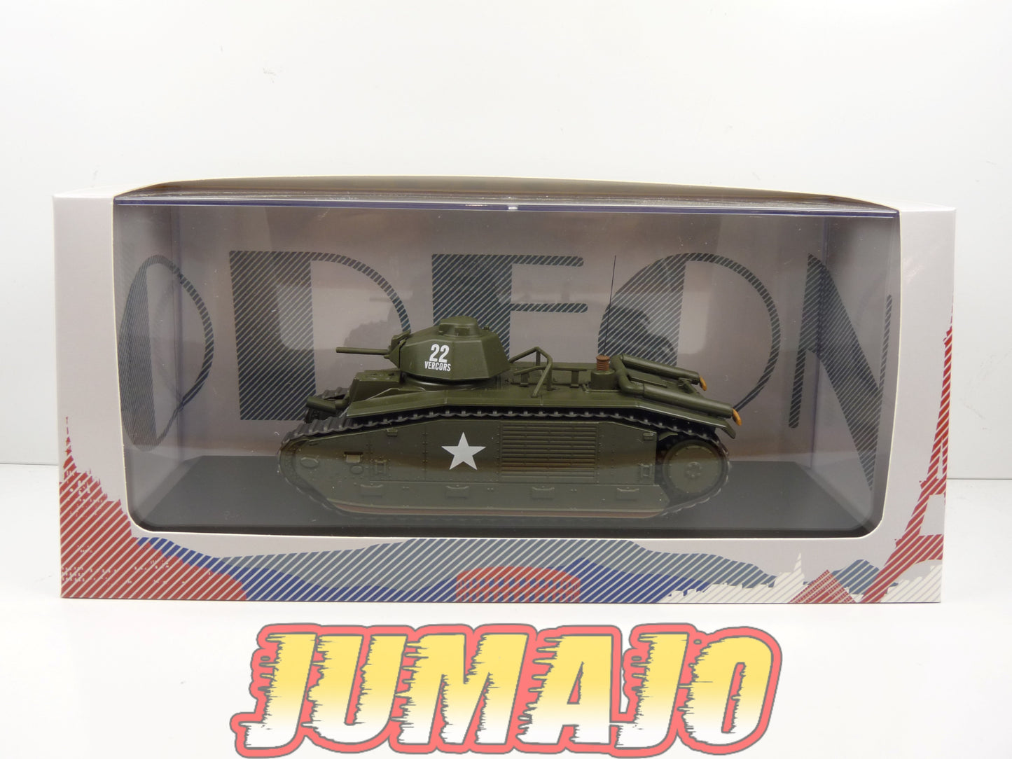 OD58 Tank 1/43 ODEON : RENAULT B1BIS La rochelle 1945
