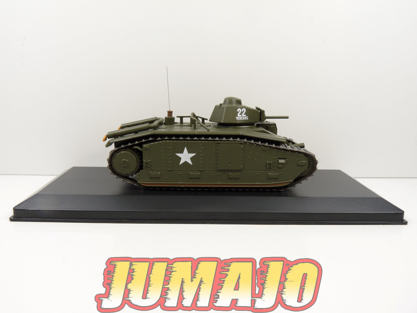 OD58 Tank 1/43 ODEON : RENAULT B1BIS La rochelle 1945