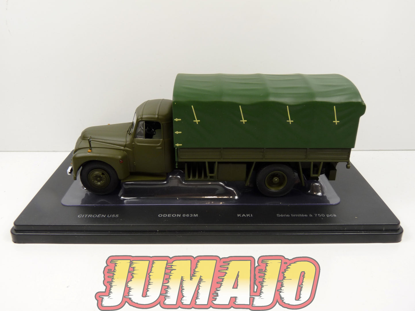 OD63 Camion 1/43 ODEON : CITROEN U55 bâché Kaki
