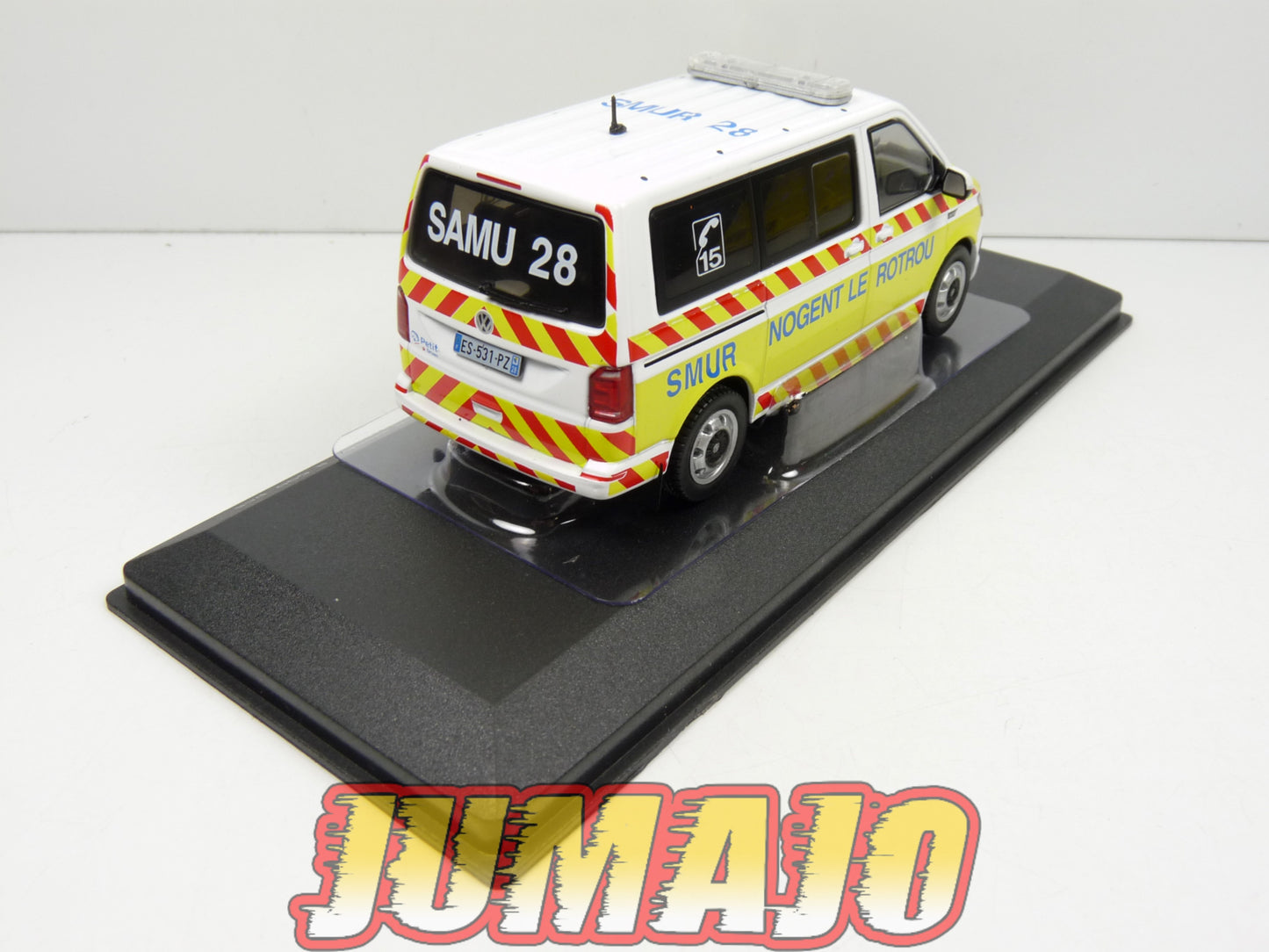 OD88 VOITURE 1/43 ODEON : VOLKSWAGEN T6 SAMU 28 Ambulance
