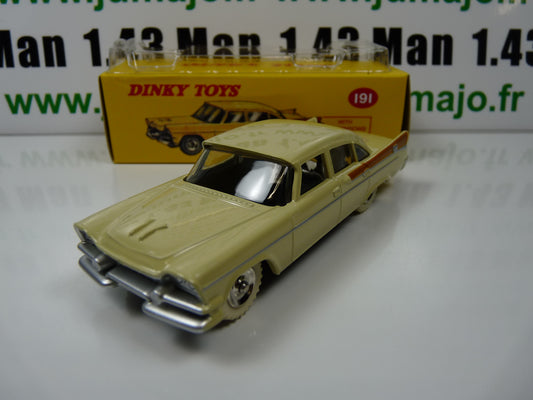 DT232 Voiture 1/43 réédition DINKY TOYS DeAgostini : DODGE Royal Sedan 191