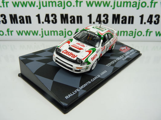 RMIT21 1/43 IXO Rallye Monte Carlo : TOYOTA Celica Turbo 4WD 1993 #3 D.Auriol