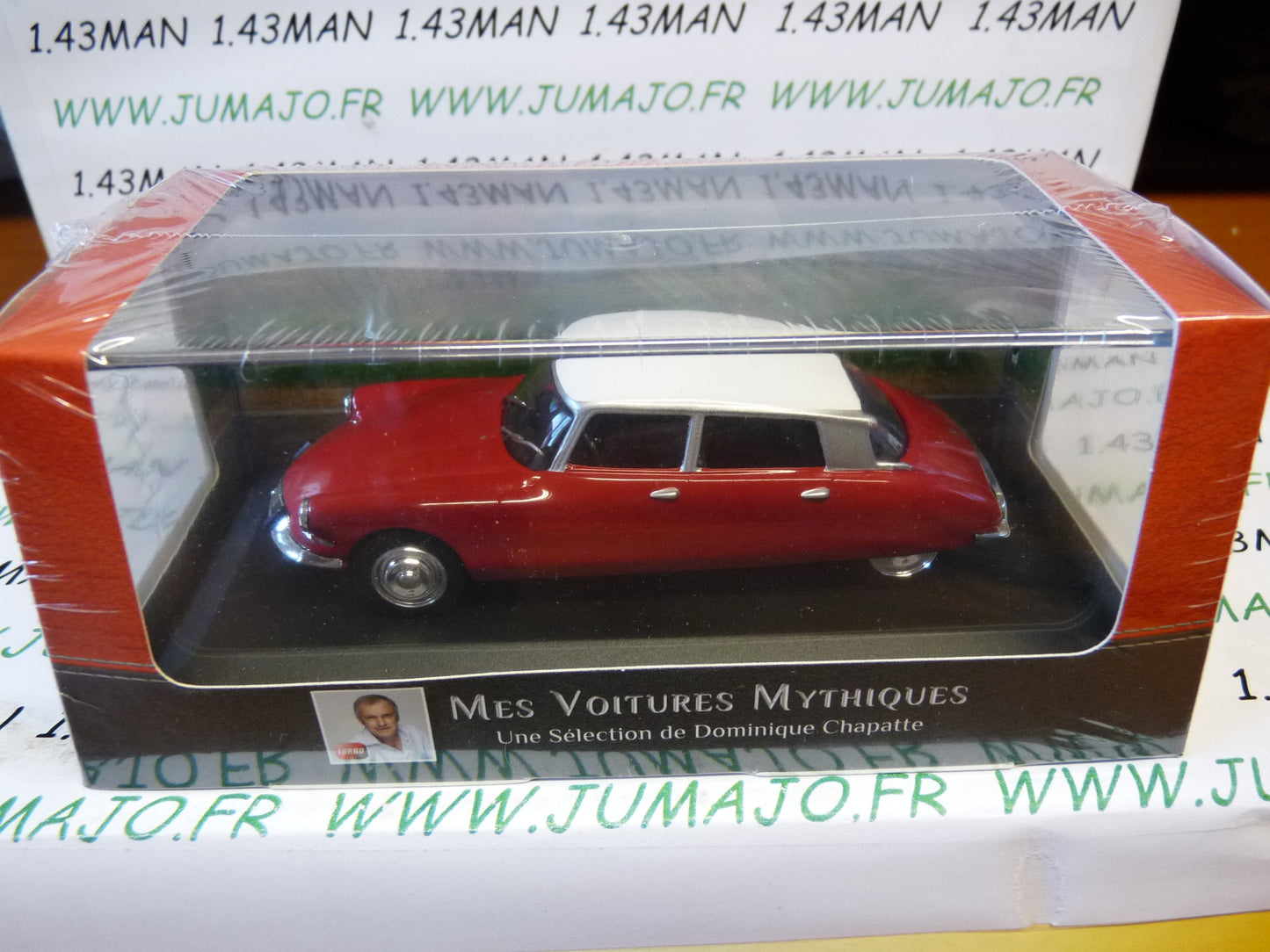 CH5 Voitures 1/43 IXO Atlas Mythiques Chapatte : CITROEN DS 1963