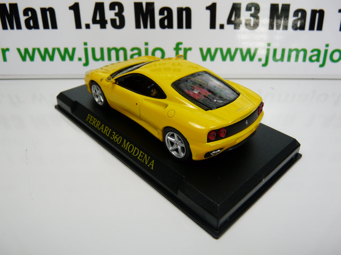 FER35 voiture 1/43 IXO Altaya : FERRARI F360 MODENA jaune
