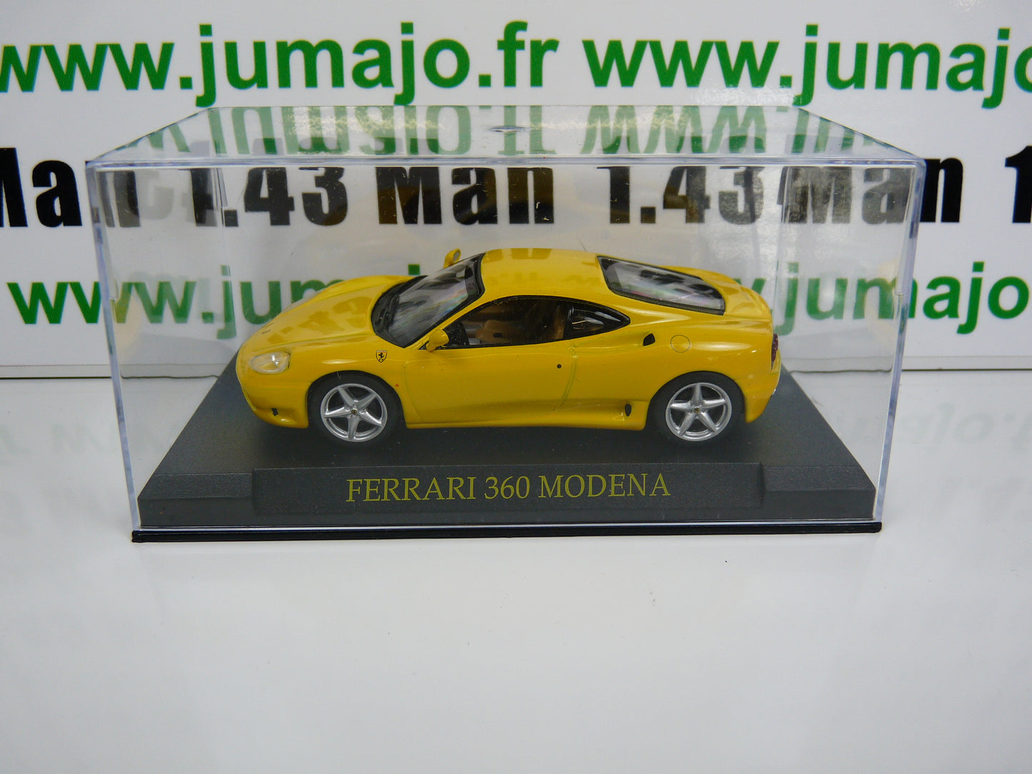 FER35 voiture 1/43 IXO Altaya : FERRARI F360 MODENA jaune