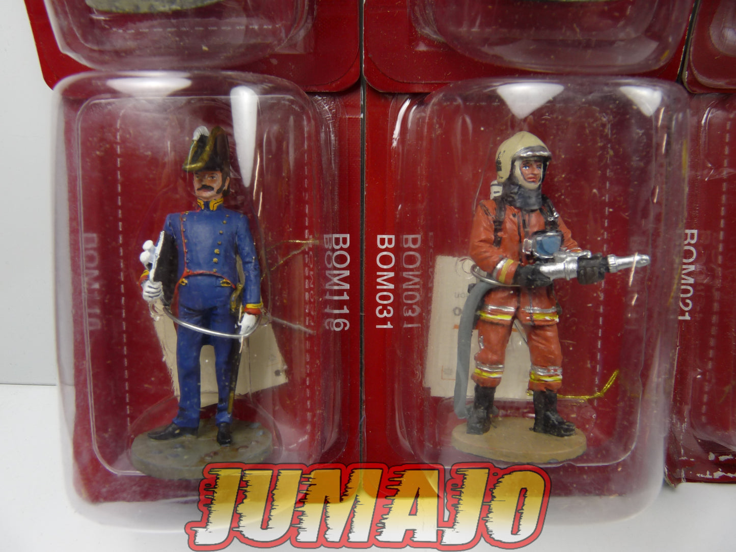 P13 lot de 10 SOLDATS POMPIERS DEL PRADO 1/32 UK ESP ITA ALL BEL