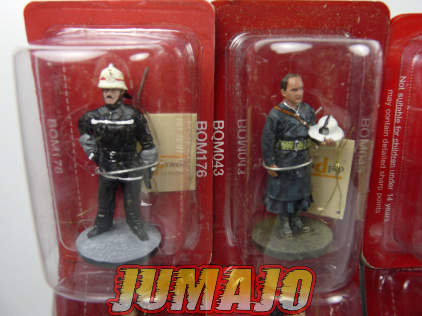 P14 lot de 10 SOLDATS POMPIERS DEL PRADO 1/32 ITA ESP ALL NL USA