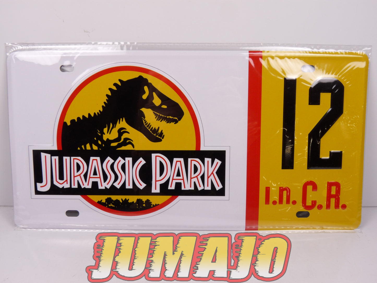 PB62 PLAQUES tolée Jurassic Park Jeep : 12 30x15cm