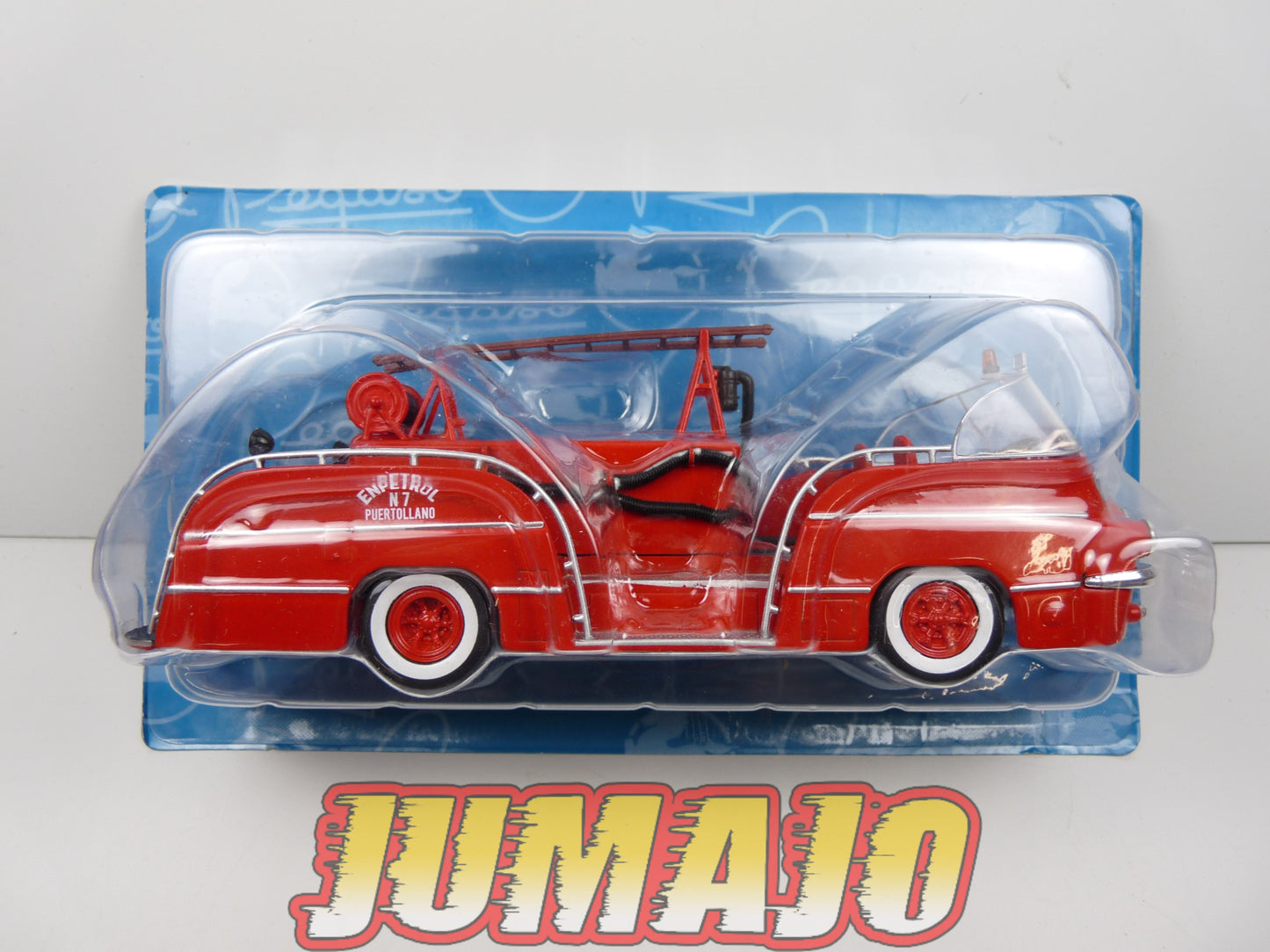 PEG49 CAMIONS PEGASO Salvat 1/43 140 D.C.I. Pegaso Bomberos de Puertollano Pompiers 1958