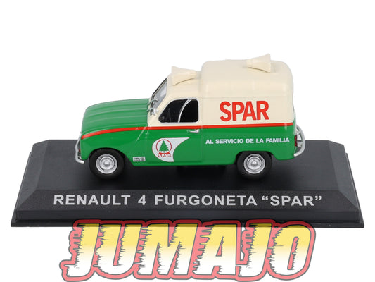 PES25 1/43 IXO Véhicules d'époque ESPAGNE : RENAULT 4F Furgoneta Spar