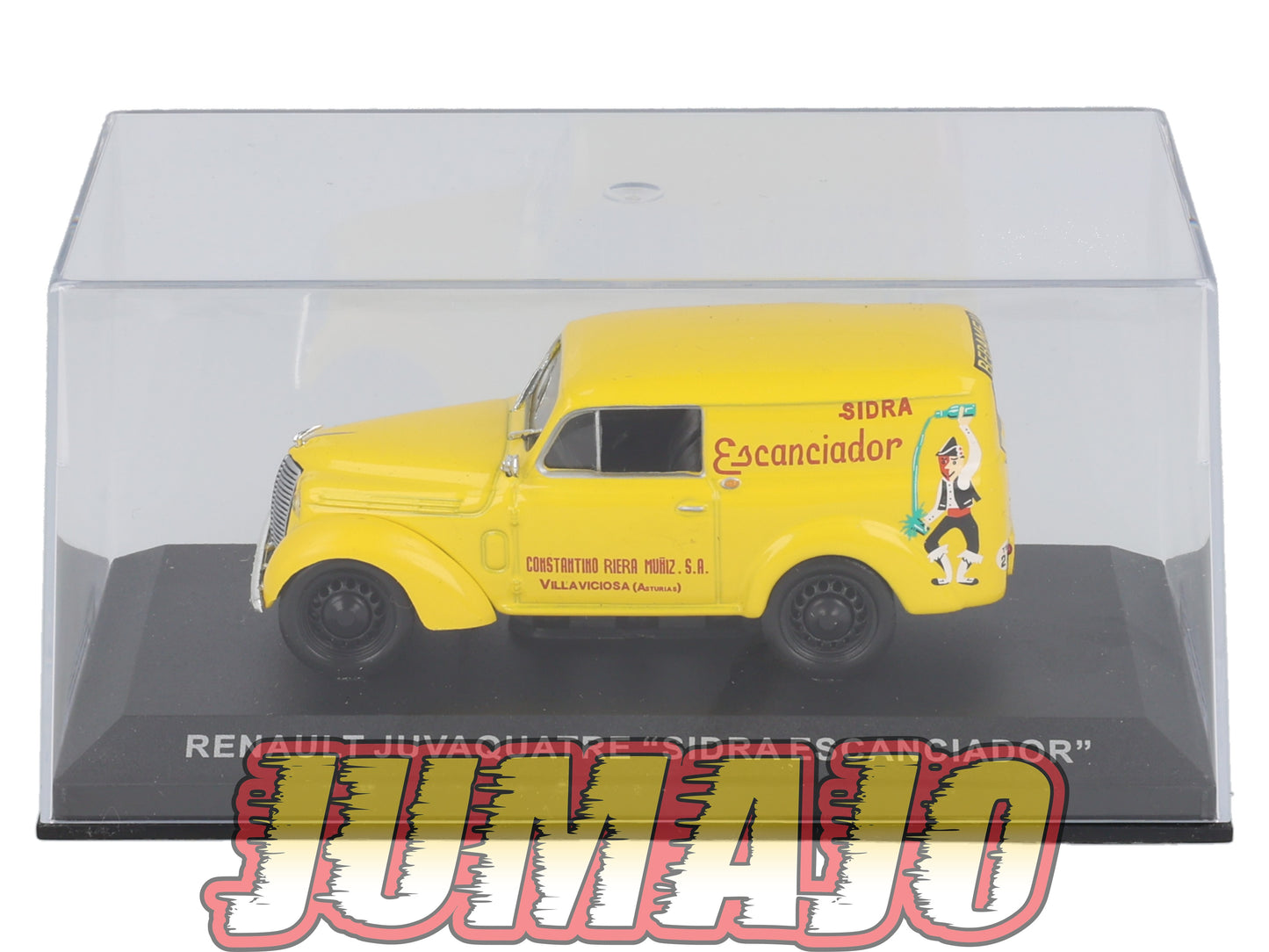 PES36 1/43 IXO Véhicules d'époque ESPAGNE : RENAULT Juvaquatre Sidra Escanciador