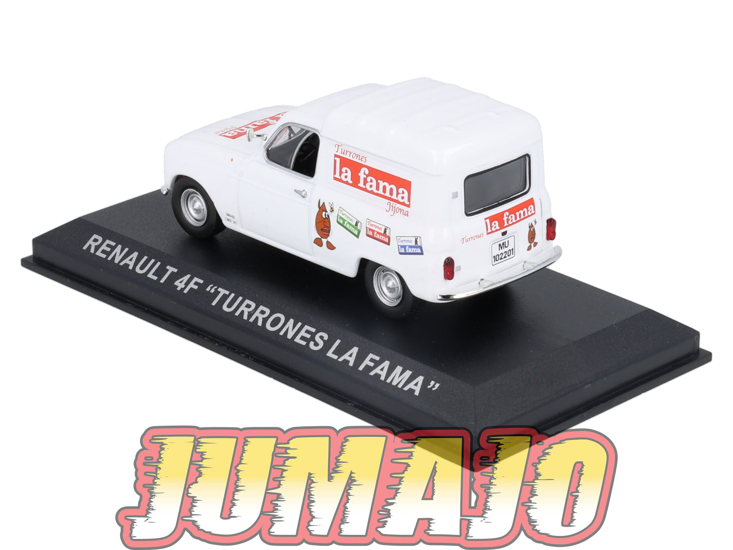 PES42 1/43 IXO Véhicules d'époque ESPAGNE : RENAULT 4F Turrones la fama