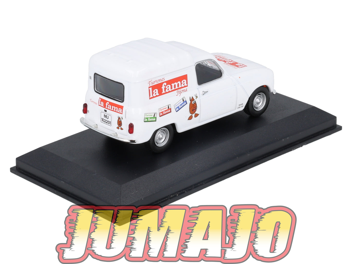 PES42 1/43 IXO Véhicules d'époque ESPAGNE : RENAULT 4F Turrones la fama