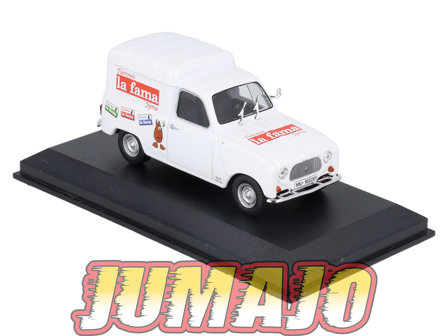 PES42 1/43 IXO Véhicules d'époque ESPAGNE : RENAULT 4F Turrones la fama