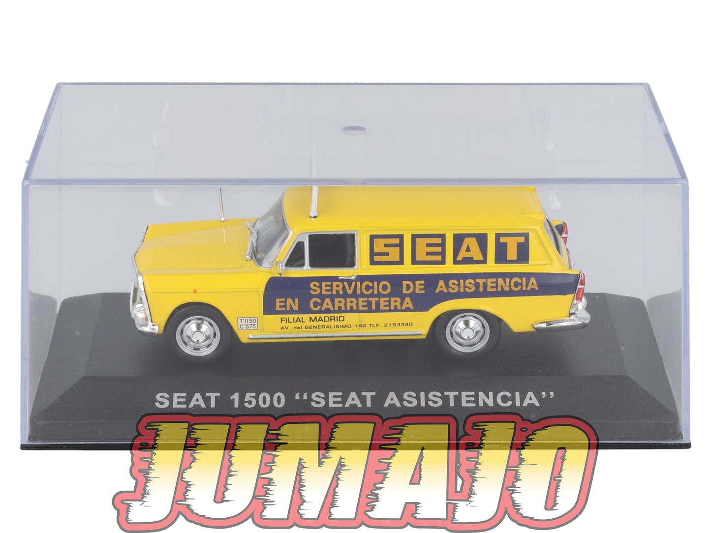PES8 1/43 IXO Véhicules d'époque ESPAGNE : SEAT 1500 Asistencia