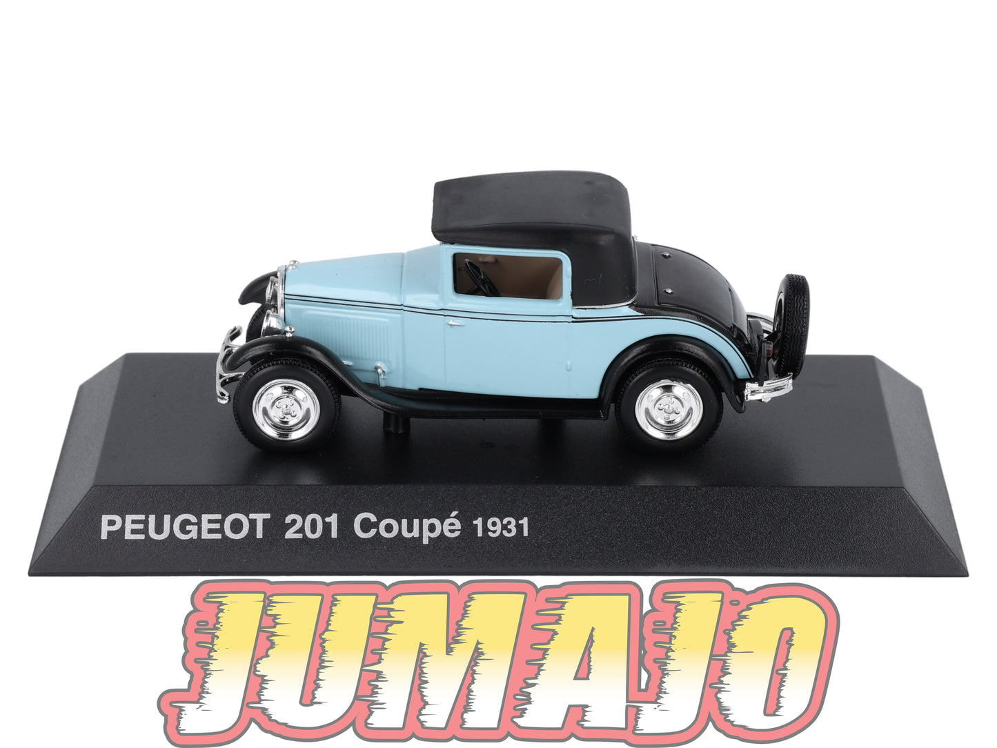 PEU19 Voiture 1/43 Hachette NOREV PEUGEOT : 201 Coupe 1931