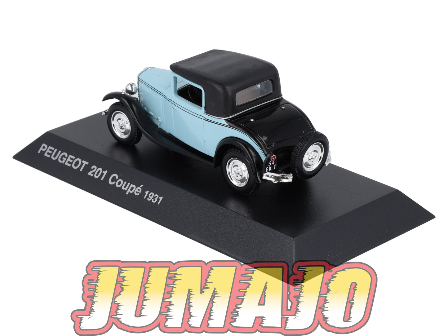 PEU19 Voiture 1/43 Hachette NOREV PEUGEOT : 201 Coupe 1931