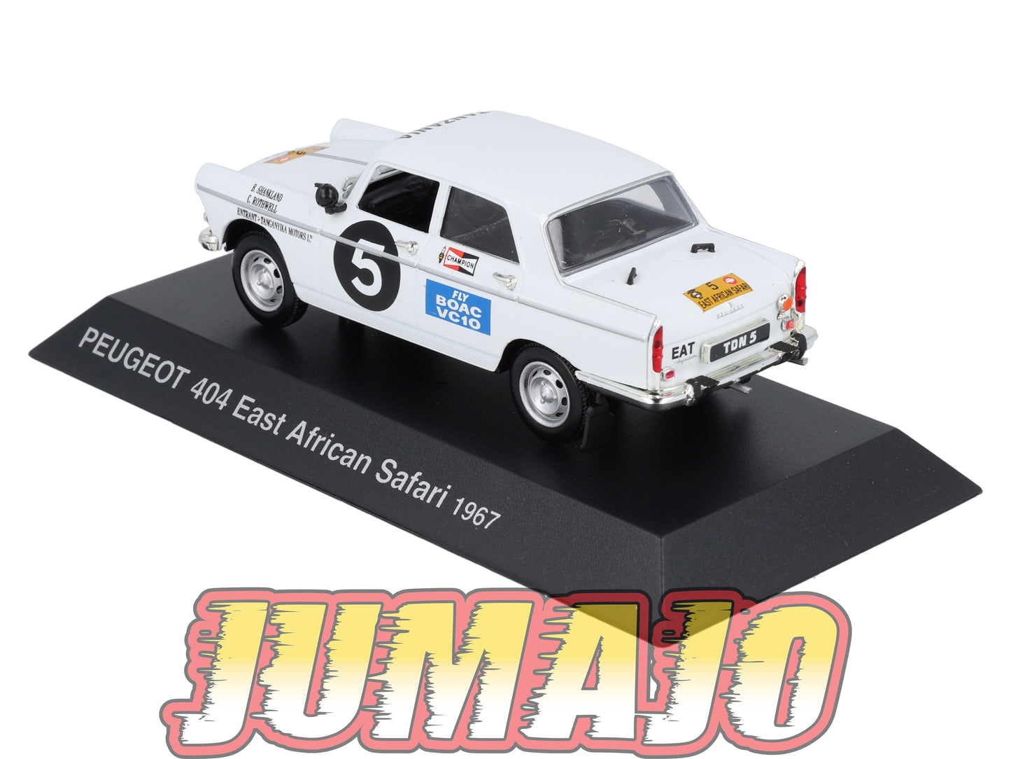 PEU20 Voiture 1/43 Hachette NOREV PEUGEOT : 404 East African Safari 1967