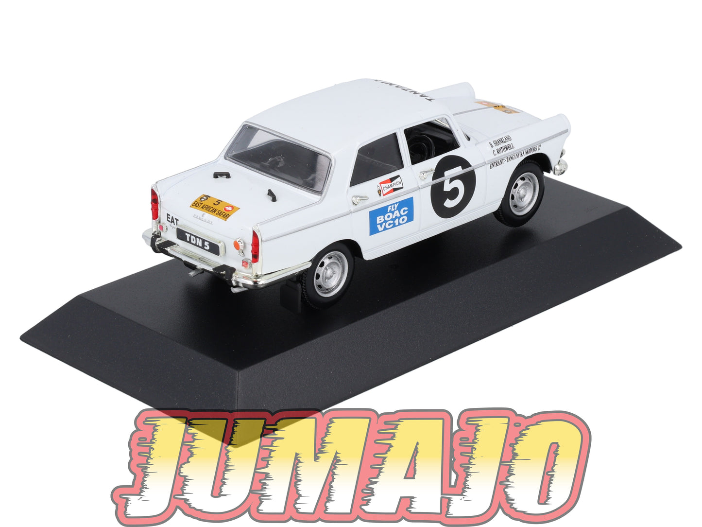PEU20 Voiture 1/43 Hachette NOREV PEUGEOT : 404 East African Safari 1967