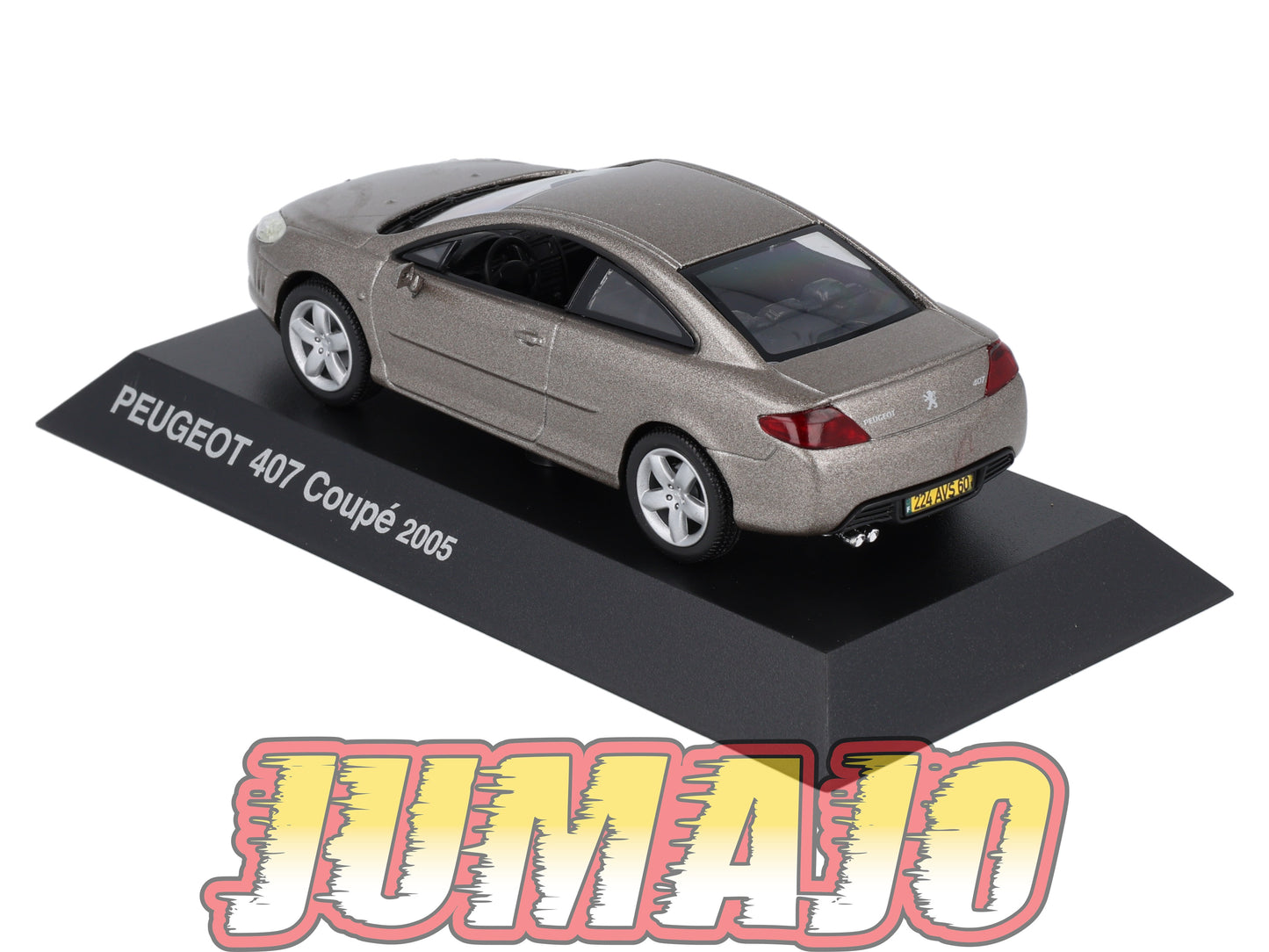 PEU21 Voiture 1/43 Hachette NOREV PEUGEOT : 407 Coupe 2005