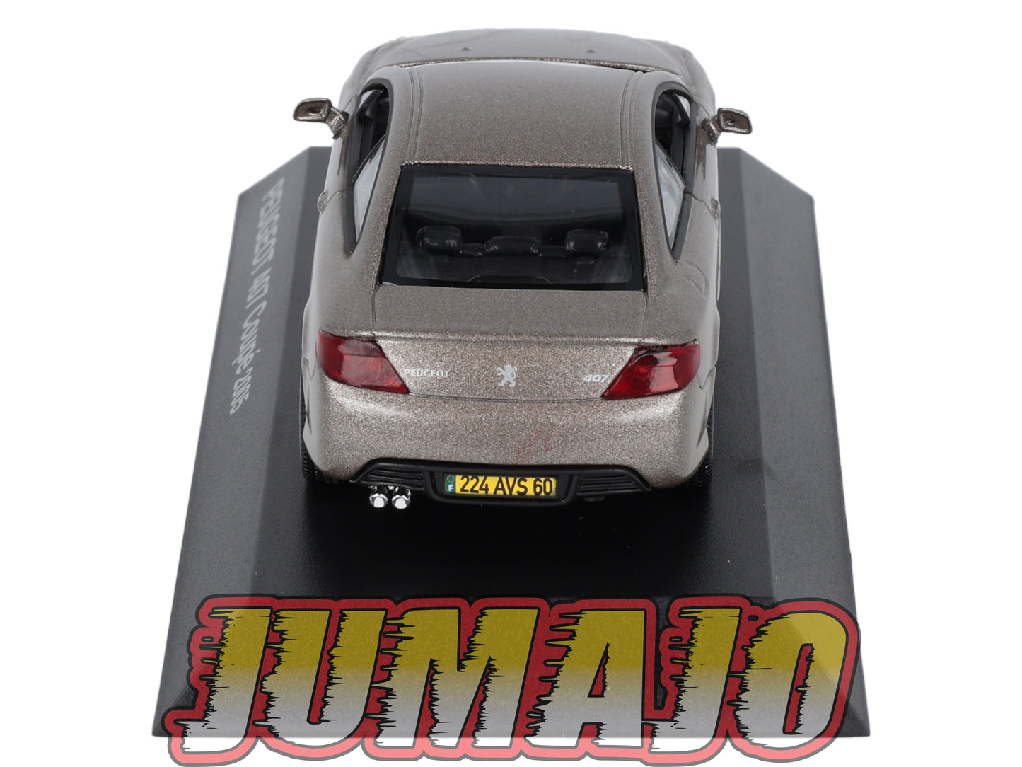 PEU21 Voiture 1/43 Hachette NOREV PEUGEOT : 407 Coupe 2005