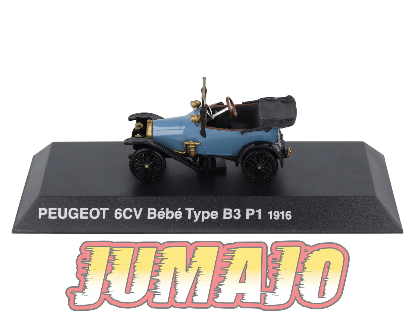 PEU26 Voiture 1/43 Hachette NOREV PEUGEOT 6CV Bébé Type B3 P1 1916