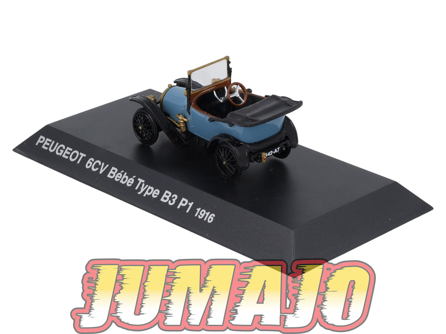 PEU26 Voiture 1/43 Hachette NOREV PEUGEOT 6CV Bébé Type B3 P1 1916