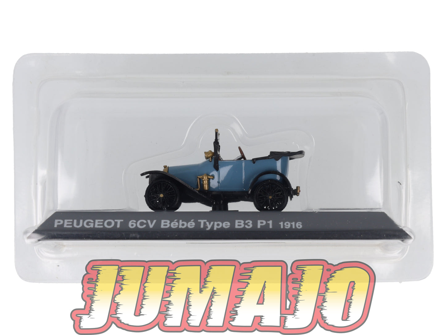PEU26 Voiture 1/43 Hachette NOREV PEUGEOT 6CV Bébé Type B3 P1 1916
