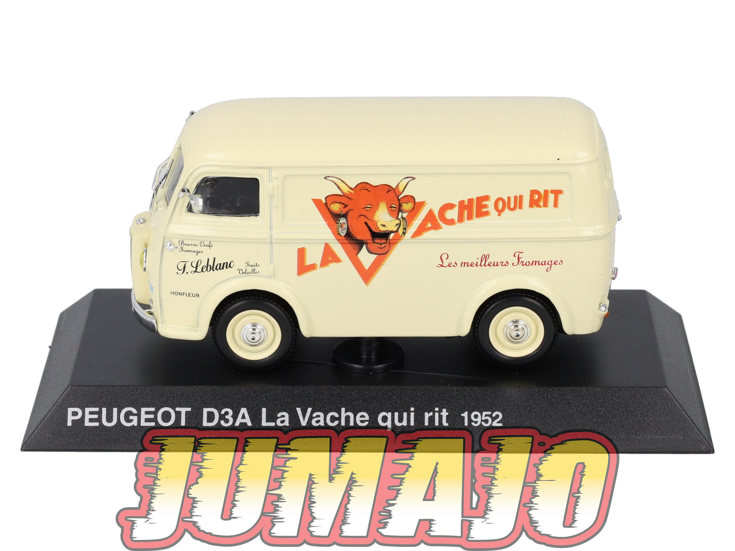 PEU27 Voiture 1/43 Hachette NOREV PEUGEOT : D3A La vache qui rit 1952