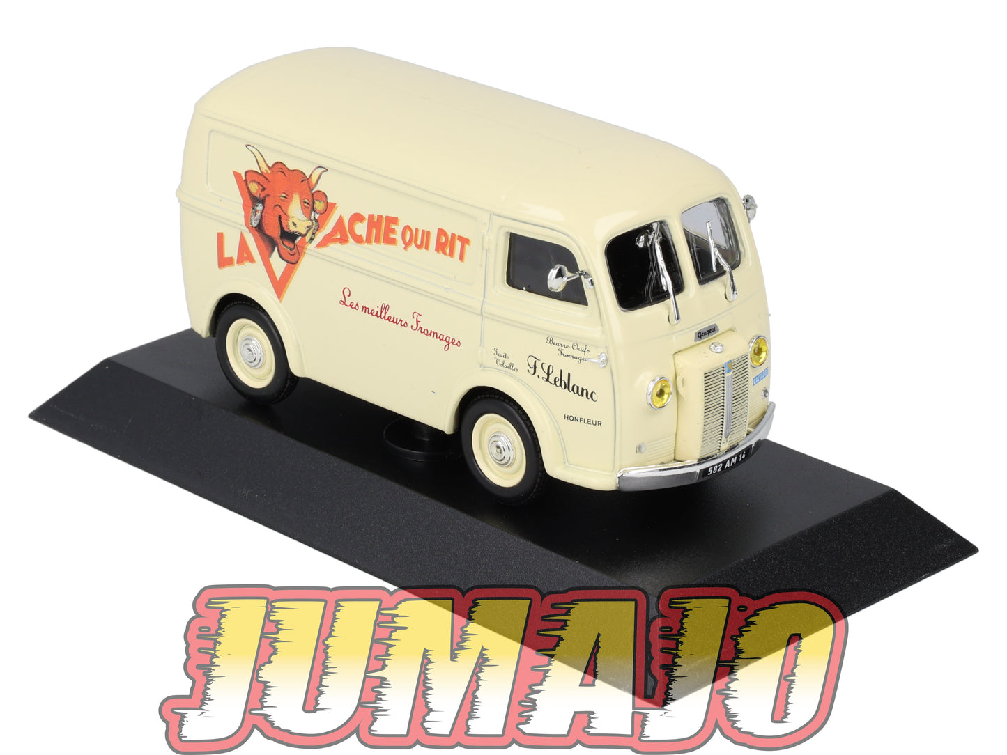 PEU27 Voiture 1/43 Hachette NOREV PEUGEOT : D3A La vache qui rit 1952