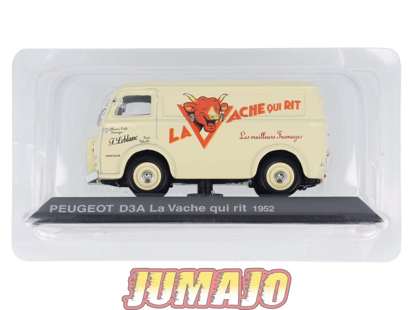 PEU27 Voiture 1/43 Hachette NOREV PEUGEOT : D3A La vache qui rit 1952