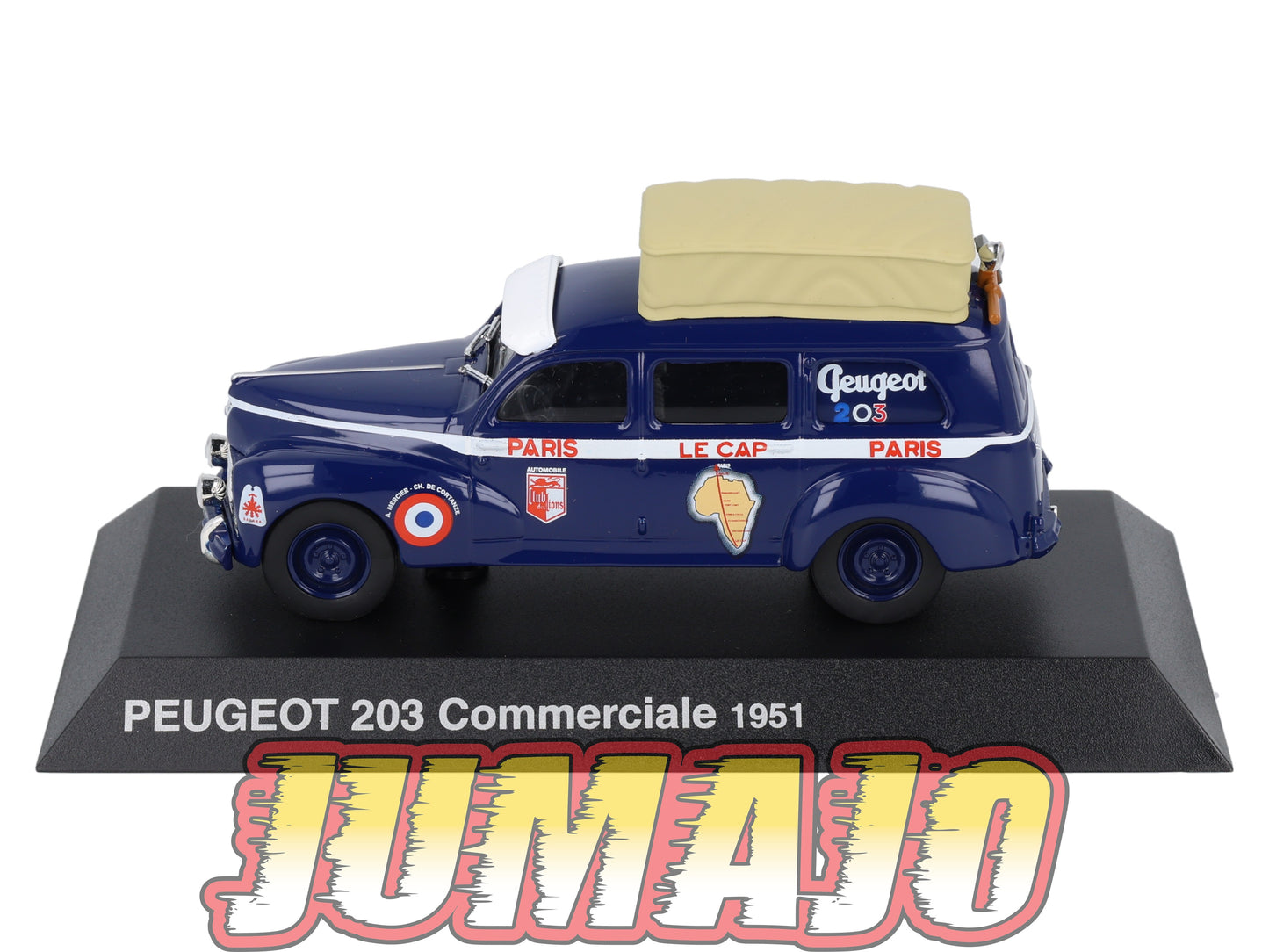 PEU41 Voiture 1/43 Hachette NOREV PEUGEOT : 203 Commerciale 1951