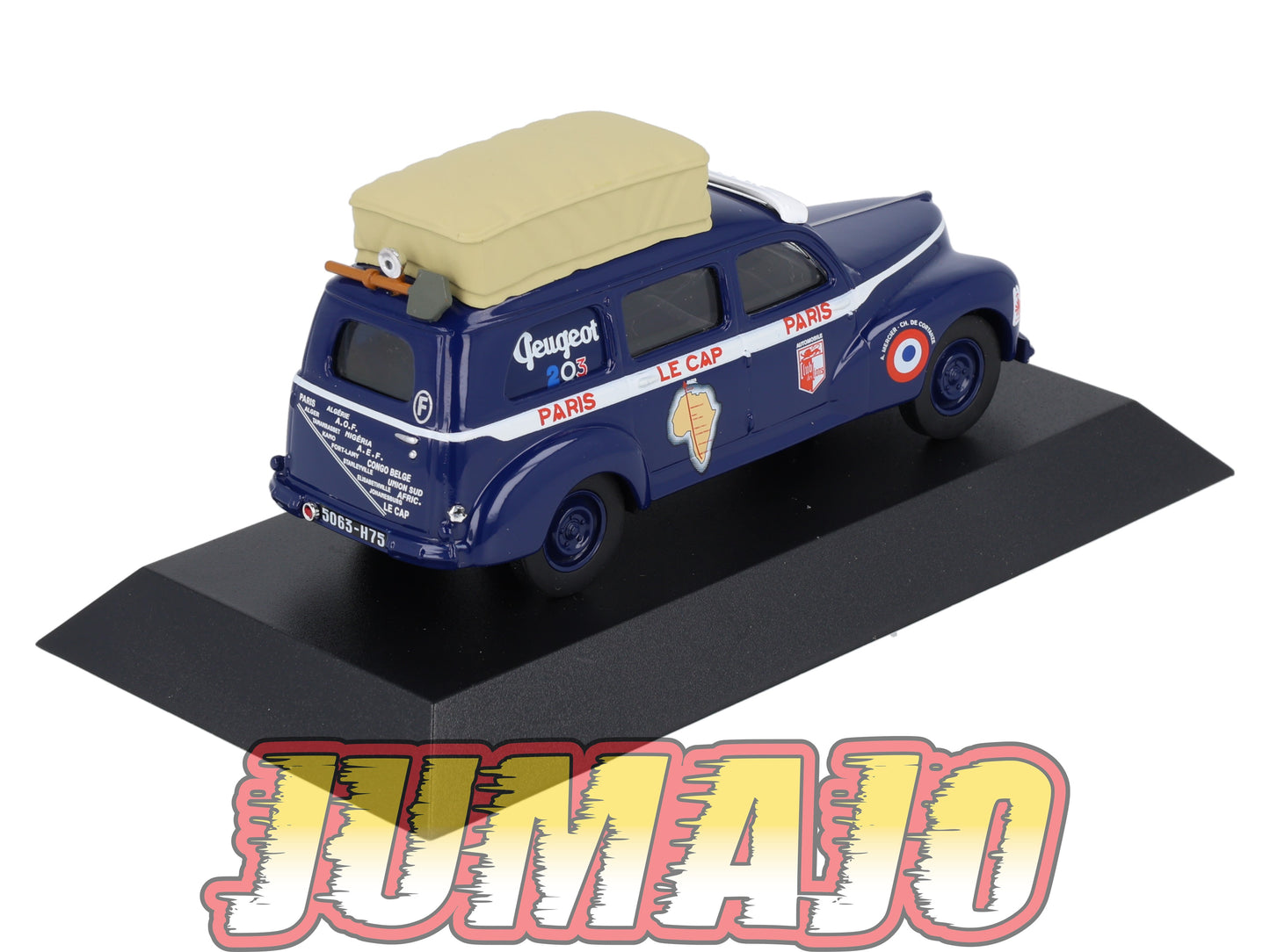 PEU41 Voiture 1/43 Hachette NOREV PEUGEOT : 203 Commerciale 1951