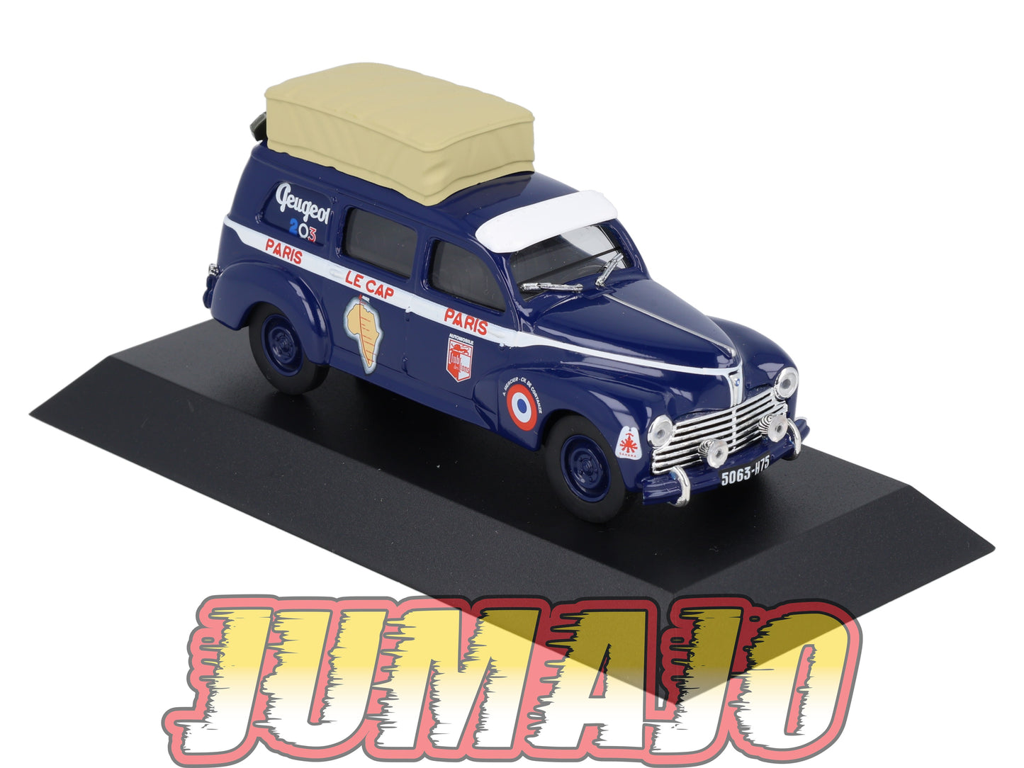 PEU41 Voiture 1/43 Hachette NOREV PEUGEOT : 203 Commerciale 1951
