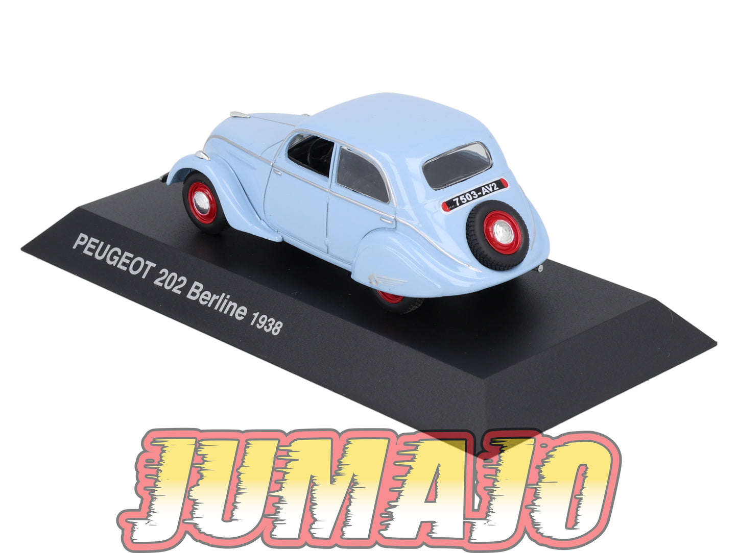 PEU43 Voiture 1/43 Hachette NOREV PEUGEOT : 202 Berline 1938