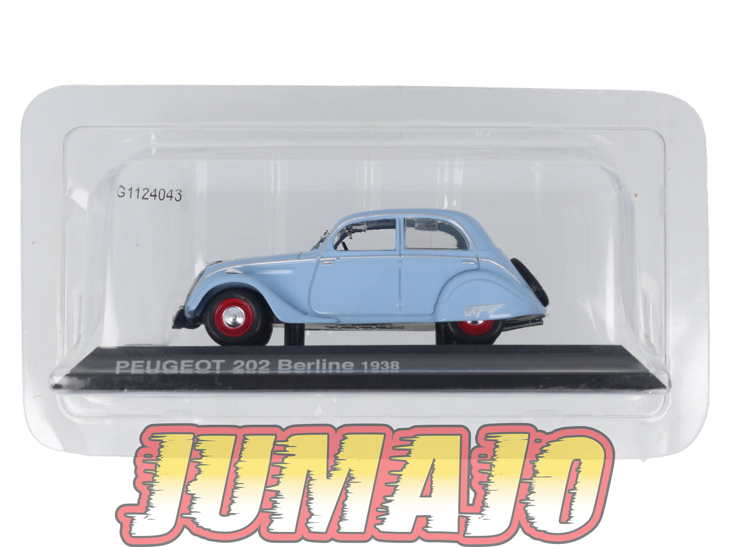 PEU43 Voiture 1/43 Hachette NOREV PEUGEOT : 202 Berline 1938