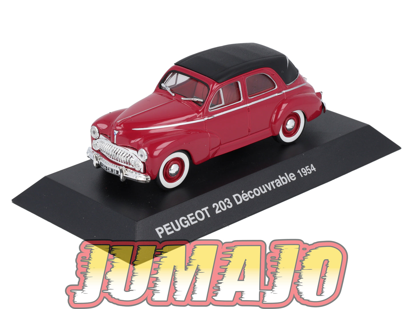 PEU44 Voiture 1/43 Hachette NOREV PEUGEOT : 203 Decouvrable 1954