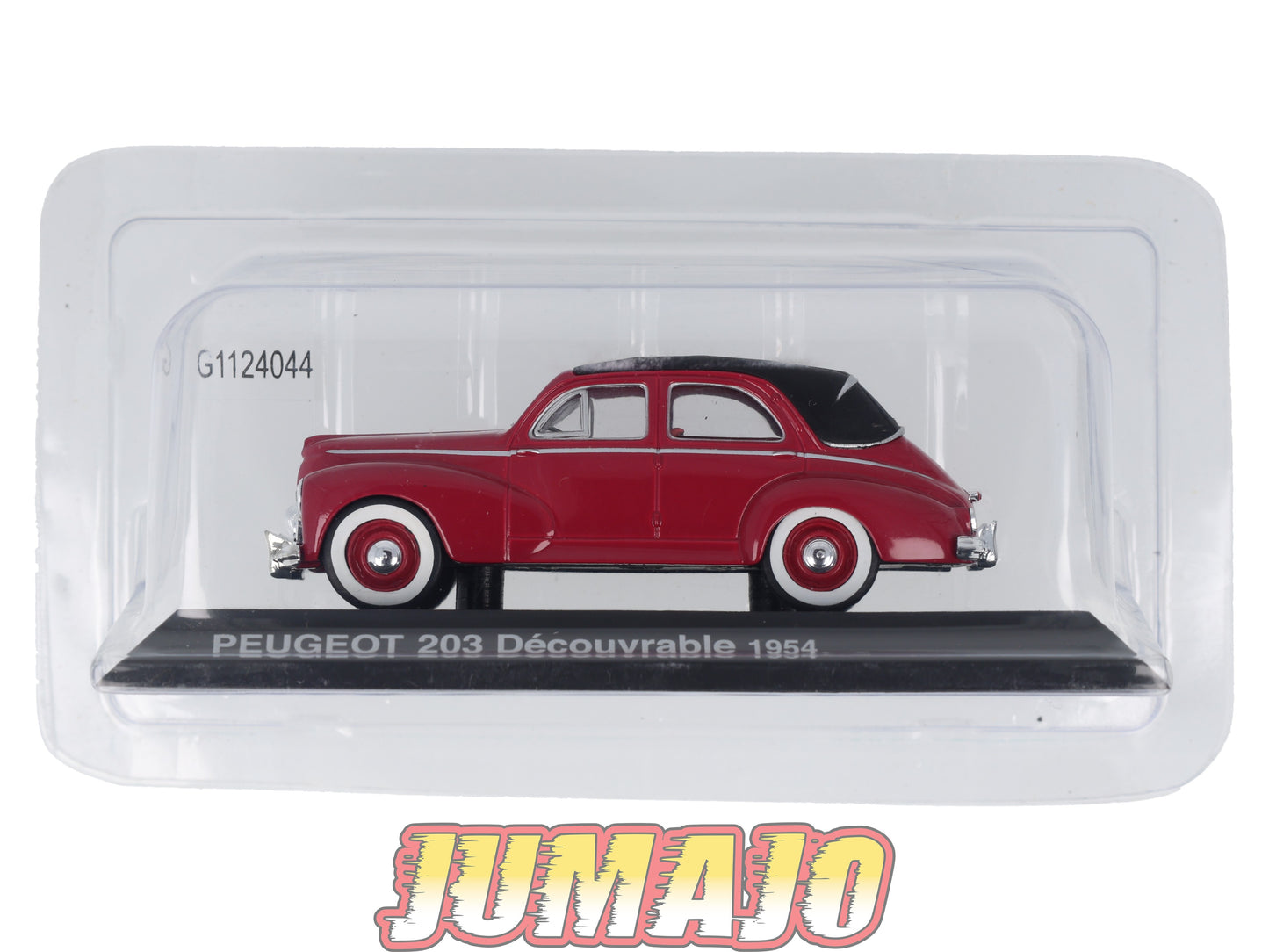 PEU44 Voiture 1/43 Hachette NOREV PEUGEOT : 203 Decouvrable 1954